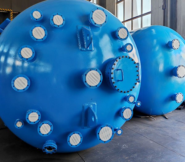 Export Grade 20000L Titanium Reactor Pressure Vessel ASME CE EAC Certified Design Temp 100 for Chemical Synthesis